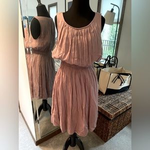 Prairie underground lavender dress 100% organic cotton.